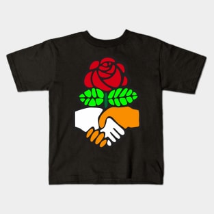 Dsa Democratic Socialists Of America Handshake Kids T-Shirt